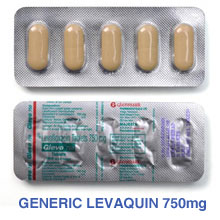 levofloxacin 750mg for kidney infection